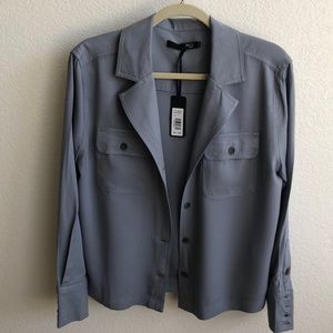 Max Jeans NWT Gray Jacket, Sz M